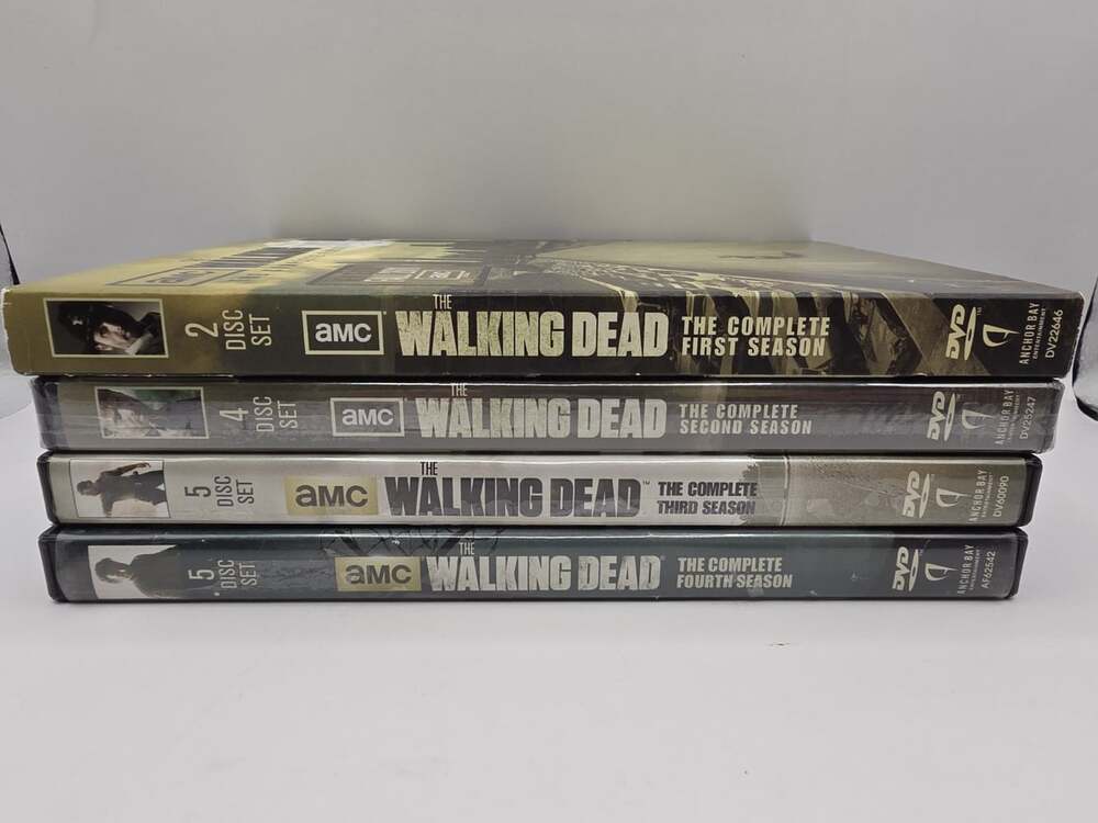 The Walking Dead Seasons 1-4 Dvds 1, 2, 3, 4 Zombies